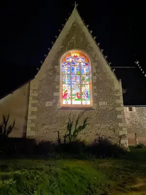 Plan de l'établissement Grange de caractère avec cour privée