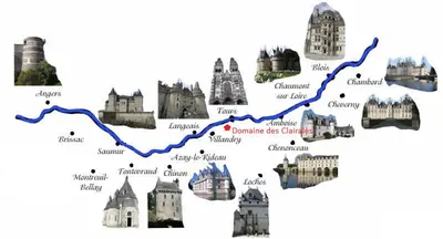 Lieu d'intérêt à proximité de la maison de vacances