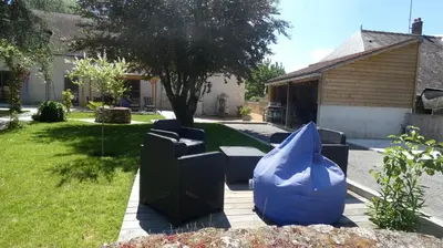 Jardin de l'établissement Au long du cher
