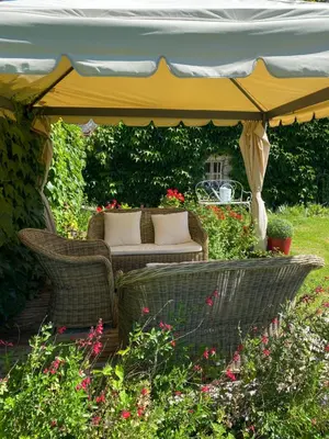 Jardin de l'établissement Chambres d'hôtes Le Theil