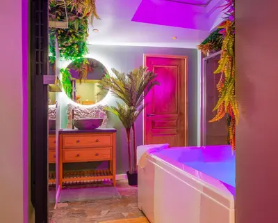 Plan de l'établissement Suite jungle amour détente