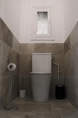 Salle de bains dans l'établissement La Maison sur la Loire À deux pas du cœur de Tours