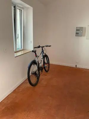 Vélo sur le terrain de l'établissement Charmante petite maison ou dans les environs
