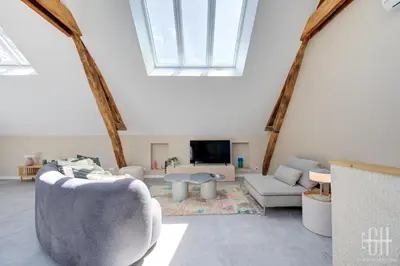 Télévision ou salle de divertissement dans l'établissement Gigi - Duplex - 4V - Chateau d amboise