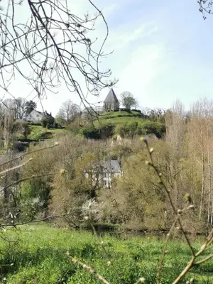Paysage naturel près de la maison de vacances