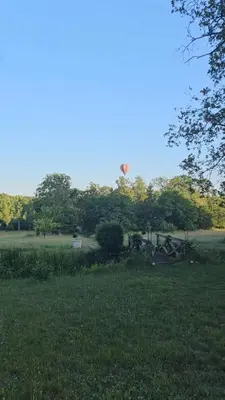 Paysage naturel près de la maison de vacances