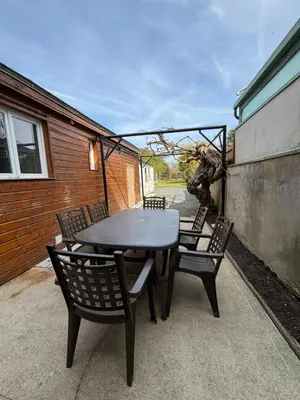 Balcon ou terrasse dans l'établissement La Fléchoise - Maison 3 chambres avec extérieur