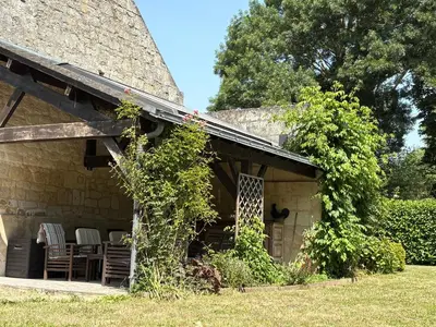 Jardin de l'établissement Les Peupliers Loire