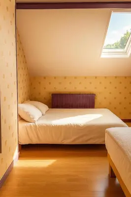 Un ou plusieurs lits dans un hébergement de l'établissement Maison de campagne 8 personnes