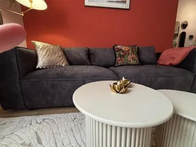 Coin salon dans l'établissement Le Dolby - 2 appartements communiquants avec parking privé 4 couchages