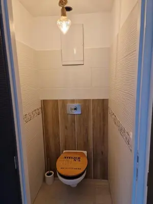 Salle de bains dans l'établissement MAISON à la CAMPAGNE