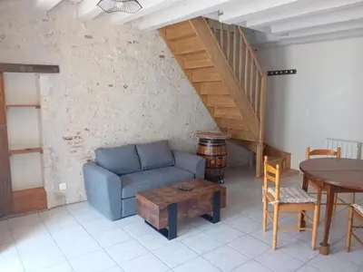 Coin salon dans l'établissement la sterne