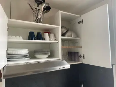 Cuisine ou kitchenette dans l'établissement Le Nid du Rempart Charmant Appt 2p TOURS centre