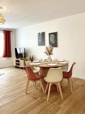 Coin salon dans l'établissement Le petit Parador