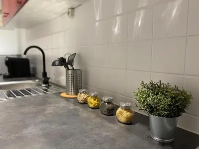 Cuisine ou kitchenette dans l'établissement L'écrin de Loire by Saumur Signature