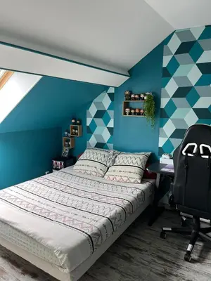 Un ou plusieurs lits dans un hébergement de l'établissement Maison proche des 24h du Mans