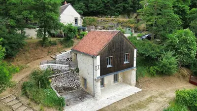 Jardin de l'établissement Cottage en nature Le Pigeonnier de la Manse