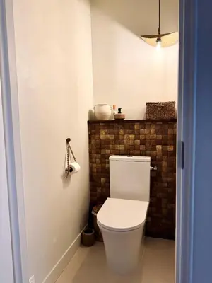 Salle de bains dans l'établissement VINEÀ Suite