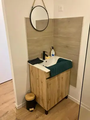Plan de l'établissement Beau T2 moderne et calme - gare & centre - idéal pro-couple-famille