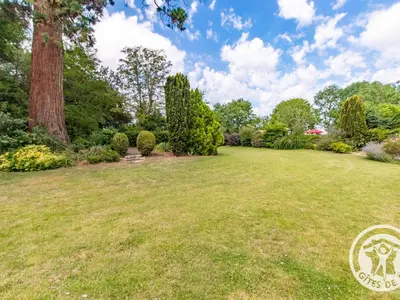Jardin de l'établissement Chambres d'hôtes spacieuses près de la Loire - FR-1-622-116