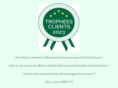 Certificat, récompense, panneau ou autre document affiché dans l'établissement Chambres d'hôtes élégantes proche Loire avec parc et piscine - FR-1-622-114