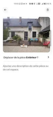 Plan de l'établissement Maison tourangelle en pierre