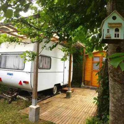 Glamping du loup garou