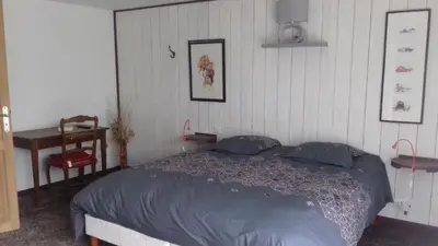 Un ou plusieurs lits dans un hébergement de l'établissement La Gentilhommière - Chambre avec sauna et jaccuzzi