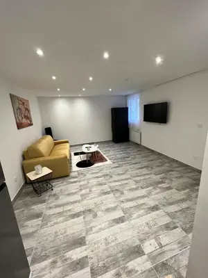 Télévision ou salle de divertissement dans l'établissement Grand studio tout équipé