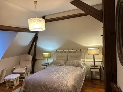 Un ou plusieurs lits dans un hébergement de l'établissement Chateaueden