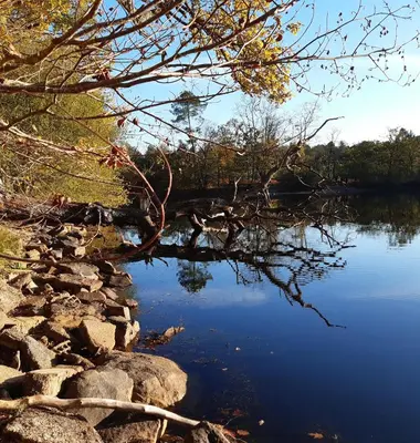 Paysage naturel près de le séjour chez l'habitant