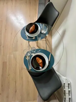 Coin salon dans l'établissement Studio Vienne - Spacieux et confortable en plein centre