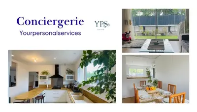 Plan de l'établissement Spacious Cottage in Le Mans, Quiet & Terrace, 7 People