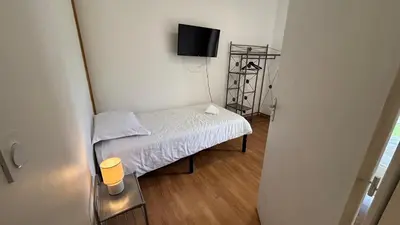 Un ou plusieurs lits dans un hébergement de l'établissement Duplex pour groupe au centre d'Azay Le Rideau