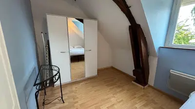 Un ou plusieurs lits dans un hébergement de l'établissement Maison familiale à la campagne