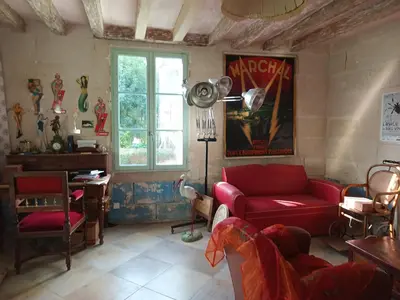 Coin salon dans l'établissement maison belle au bois dormant