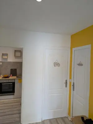 Cuisine ou kitchenette dans l'établissement Appartement RDC Soleil