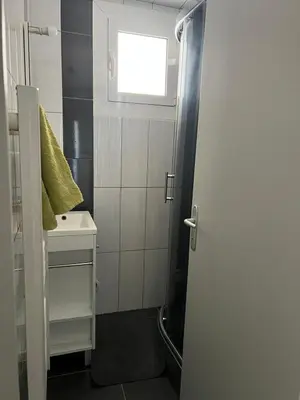 Salle de bains dans l'établissement Appartement sympathique