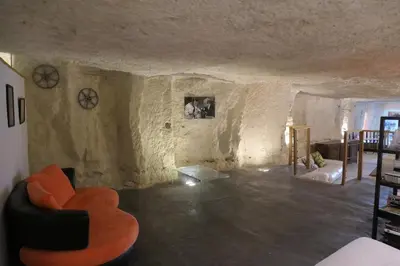 Coin salon dans l'établissement la roche coeur
