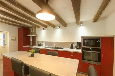 Cuisine ou kitchenette dans l'établissement Evasion Champêtre au Coeur de la Vallée des Rois