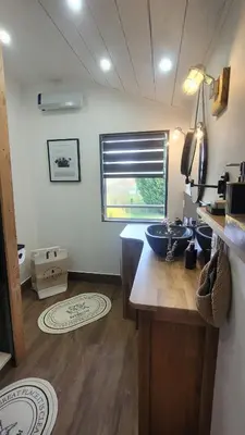 Cuisine ou kitchenette dans l'établissement Appartement de Charme