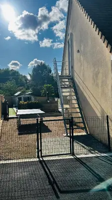 Balcon ou terrasse dans l'établissement La Régence Chambre 4