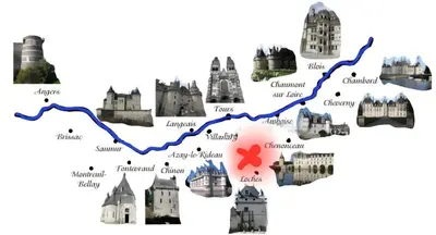 Lieu d'intérêt à proximité de la maison de vacances