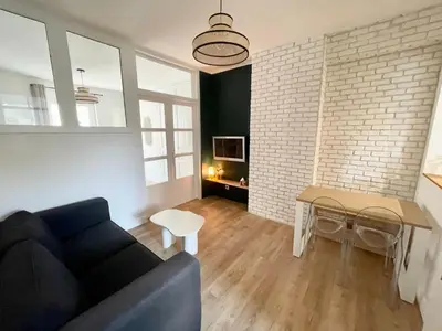 Coin salon dans l'établissement Chez Elo