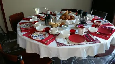 Nourriture dans la maison d'hôtes ou à proximité
