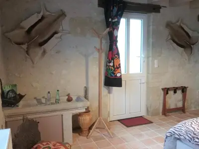 Un ou plusieurs lits dans un hébergement de l'établissement Les Voies Blanches