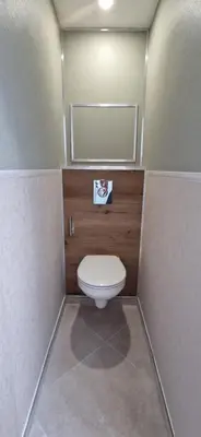 Salle de bains dans l'établissement Cottage La Rive du Loir 2km from Zoo de la Flèche