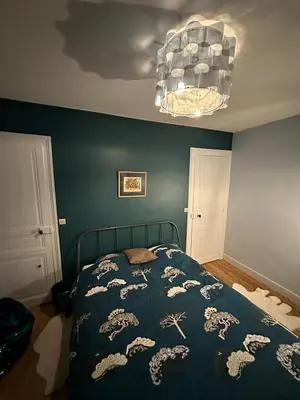 Un ou plusieurs lits dans un hébergement de l'établissement Bed and birds