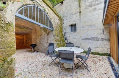 Terrasse ou espace extérieur de l'établissement L'Atelier du Château