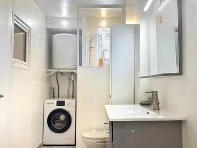 Salle de bains dans l'établissement L'Escapade du Port